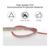 YACSEJAO Cable de panel frontal USB HUB chasis de_4