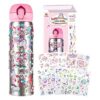 YOFUN Termo o botella de agua sin BPA que incluye un kit_1