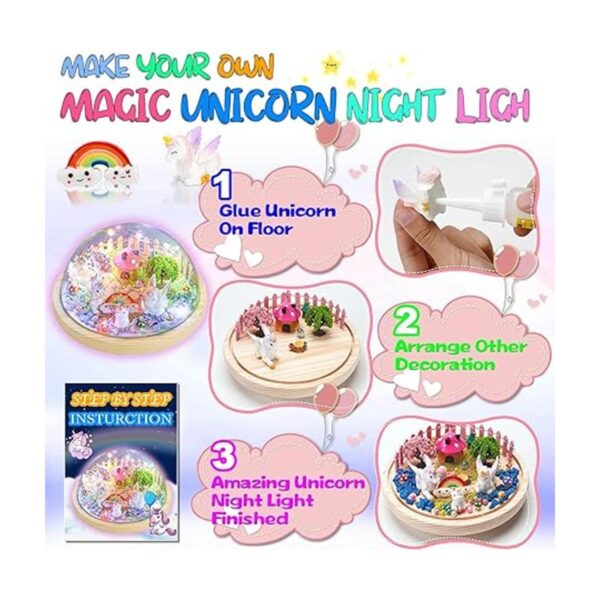 Y YOFUN Regalos de unicornios para niñas manualidades de_4