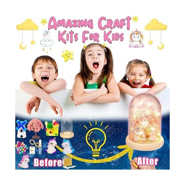 YOFUN Make Your Own Unicorn Night Light Kit de_2