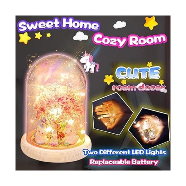 YOFUN Make Your Own Unicorn Night Light Kit de_3