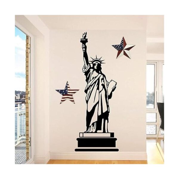 Decoración patriótica de pared colgante de estrella de_6