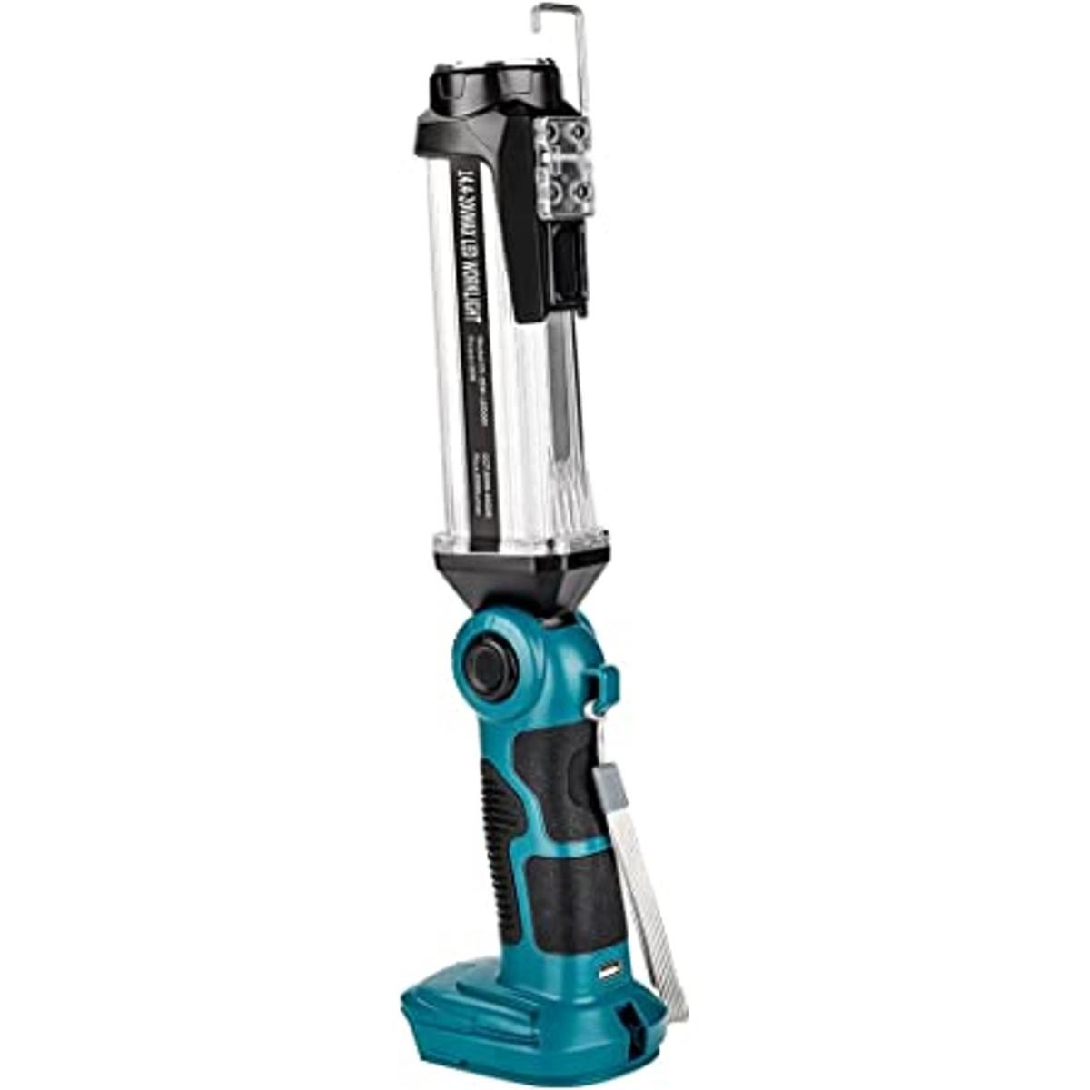 Luz de trabajo LED inalámbrica para Makita batería de