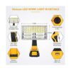Hiesuan Luz de trabajo LED de 20 V máximo 30 W 3300