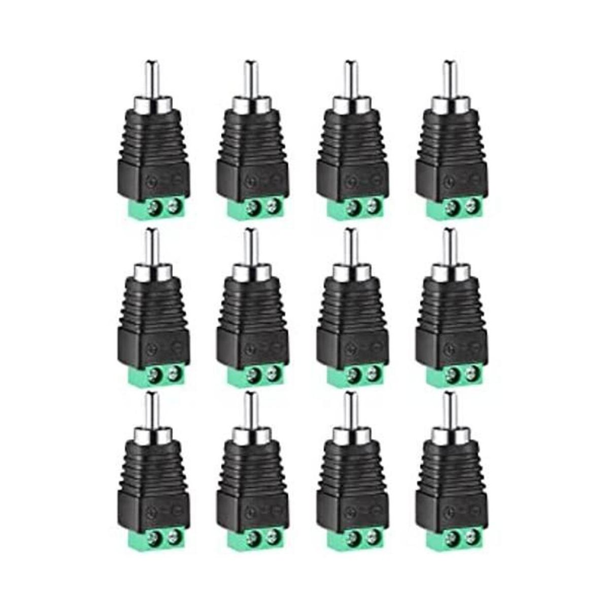 Conectores RCA para cable de altavoz conector de terminal