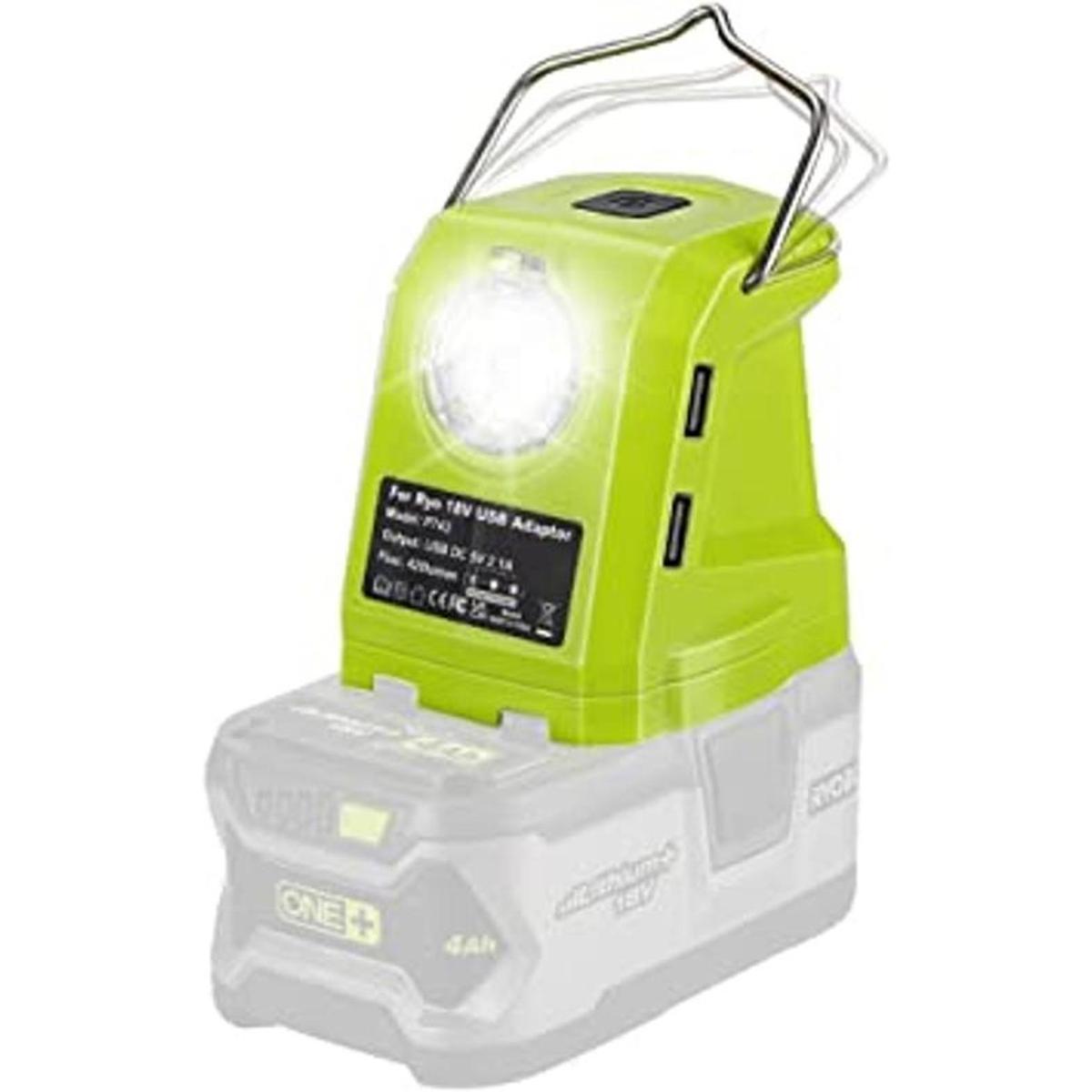 Cargador adaptador de batería para batería Ryobi de 18 V