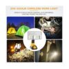 Hiesuan Luz de trabajo LED de 20 V máximo 30 W 3300
