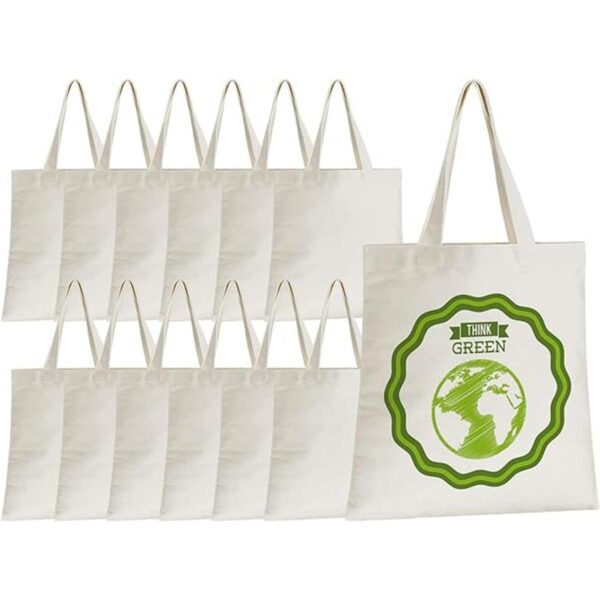 12 bolsas de poliéster de sublimación a granel de 15 x 16