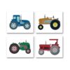 Impresión artística de tractor de camión para niños_1