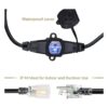 Yodotek cable de extensión de 3 puntas cuatro tomas