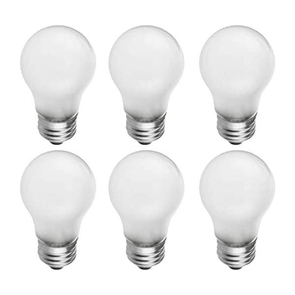 Bombilla incandescente A15 esmerilada 40 W 2700 K