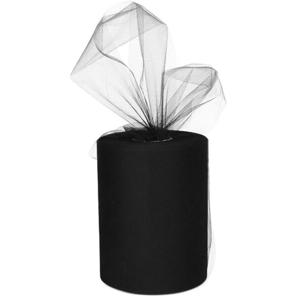 Rollo de tul de 15 cm x 91 metros 6 pulgadas x 100