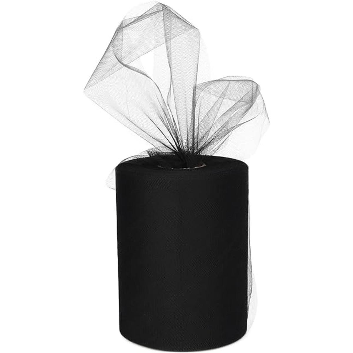 Rollo de tul de 15 cm x 91 metros 6 pulgadas x 100