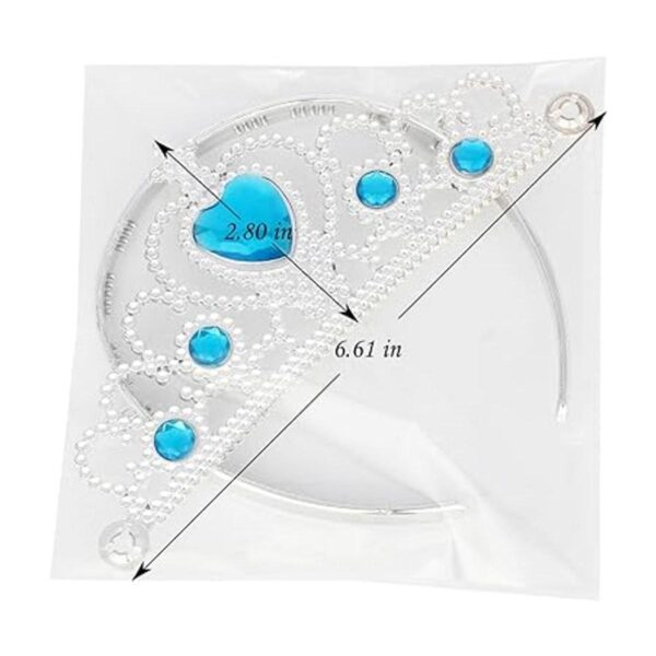 Tiaras y coronas para juguetes de niñas pequeñas chapado_3