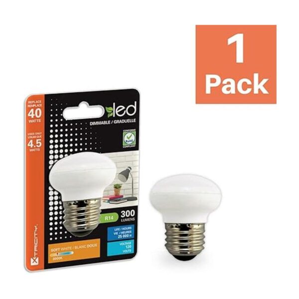 Bombilla LED R14 4.5 W equivalente a 40 W regulable_2