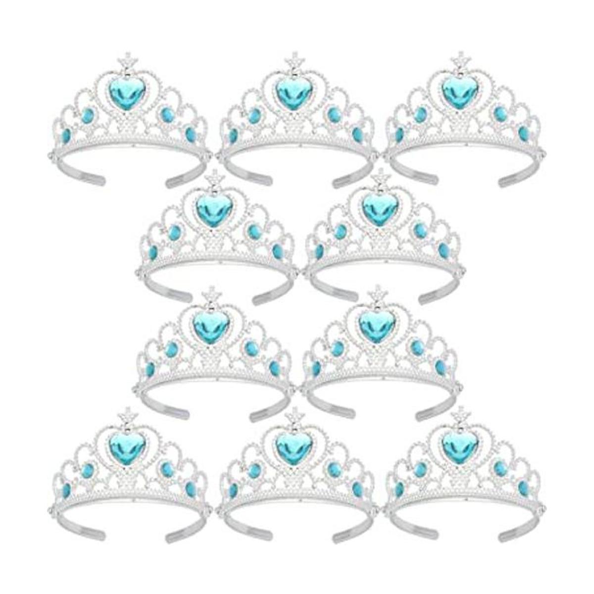Tiaras y coronas para juguetes de niñas pequeñas chapado