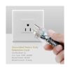 Yodotek cable de extensión de 3 puntas cuatro tomas