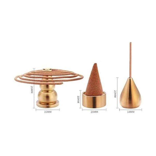 Soporte para incienso de cobre soporte para incienso