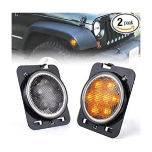 Xprite Montaje de luz LED amarillo ámbar para guardabarros_1