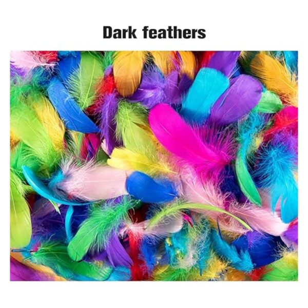 Xrkus 400 plumas de 37 pulgadas 2.87.1 in de tres