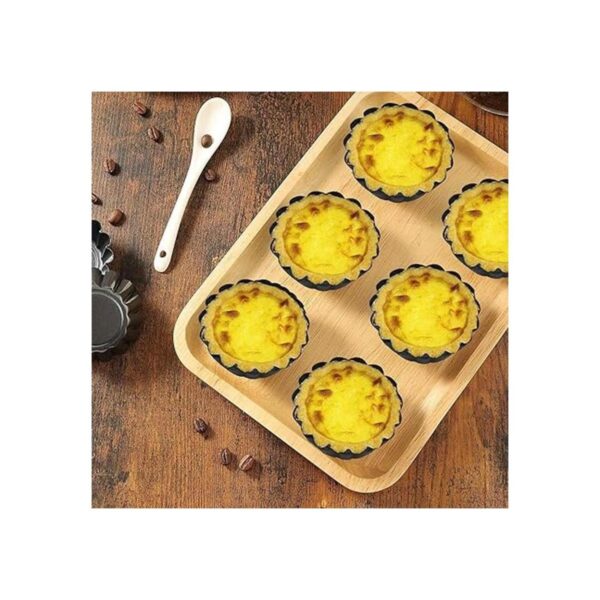 Moldes de tarta de huevo 12 moldes para tartas mini_4