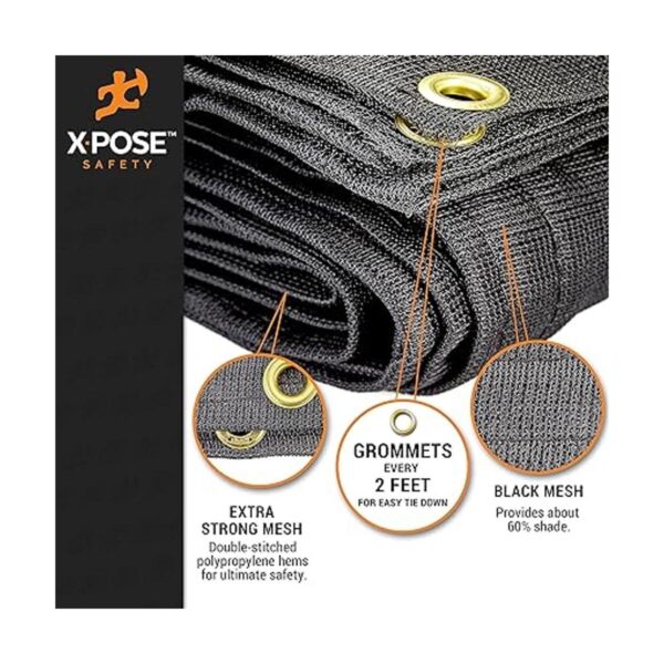 Xpose Safety Lona de malla resistente cubierta protectora_3