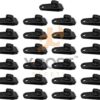 Xpose Safety Juego de 25 clips de lona reutilizables