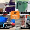 Xpose Safety Cuerda elástica de goma con ganchos para