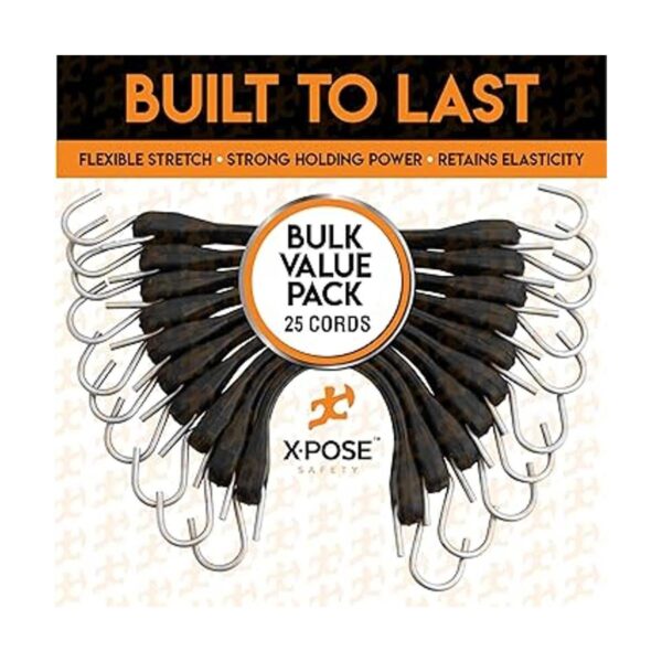 Xpose Safety Cables elásticos de goma con ganchos