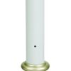 Vela de luz LED de ventana a batería con sensor estaño