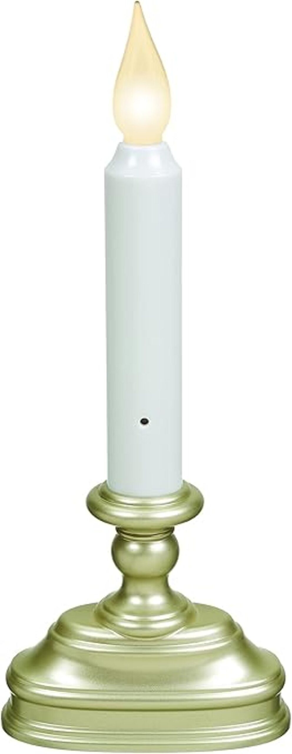 Vela de luz LED de ventana a batería con sensor estaño