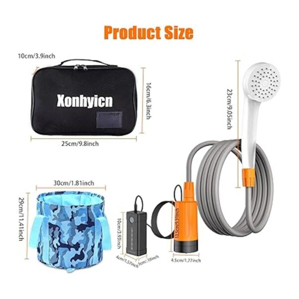 Xonhyicn Nuevo cabezal de ducha portátil para ducha de_3