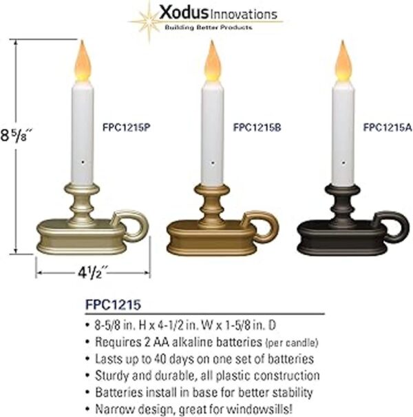 Xodus Innovations FPC1215A Vela de ventana de 9 pulgadas_4