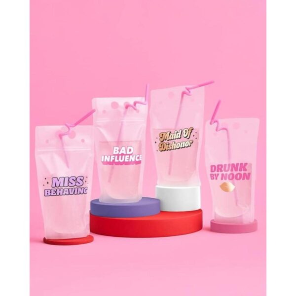 xo Fetti Bolsas de bebidas para despedida de soltera 16