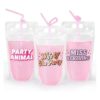 xo Fetti Bolsas de bebidas para despedida de soltera 16