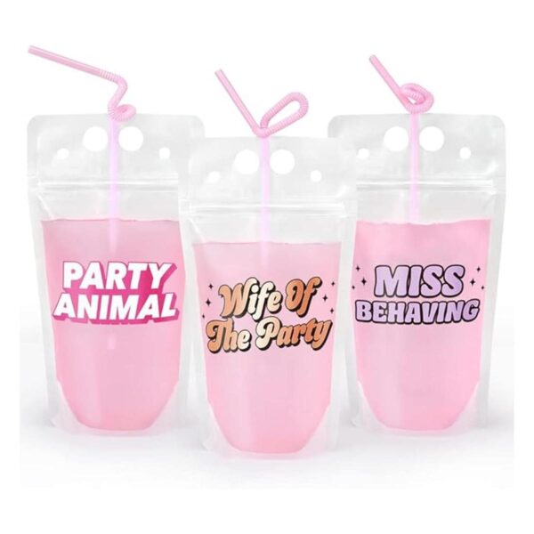 xo Fetti Bolsas de bebidas para despedida de soltera 16