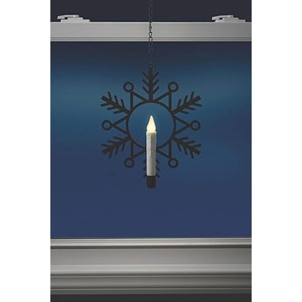 Xodus Innovations Corona de metal para ventana con luz LED_3
