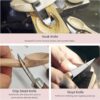 Kit de silbato de madera con bloques de madera de tilo_3