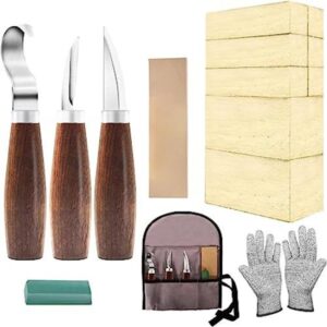 Kit de silbato de madera con bloques de madera de tilo_1