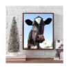 Kits de pintura de diamante de vaca de leche por números_2