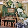 Kbrand Kit de guirnalda de globos con arco verde salvia_3