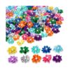 150 flores de cinta de satén pequeñas para manualidades