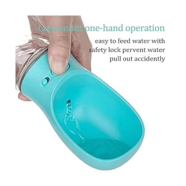 Regekul Botella de agua para perros dispensador portátil_4