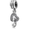 ARTCHARM Abalorio colgante de corazón con forma de_1