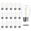 Visther S14 Bombilla LED de 3 V CC para reemplazo de luz_1