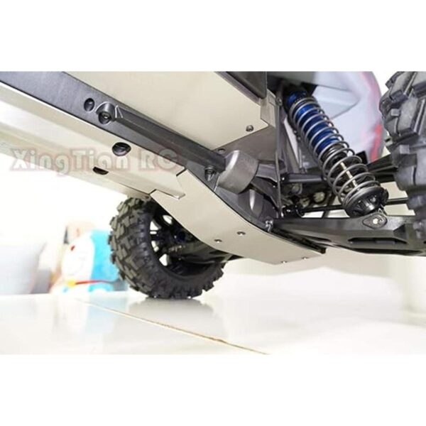 Protector de batería de acero inoxidable para Traxxas 15