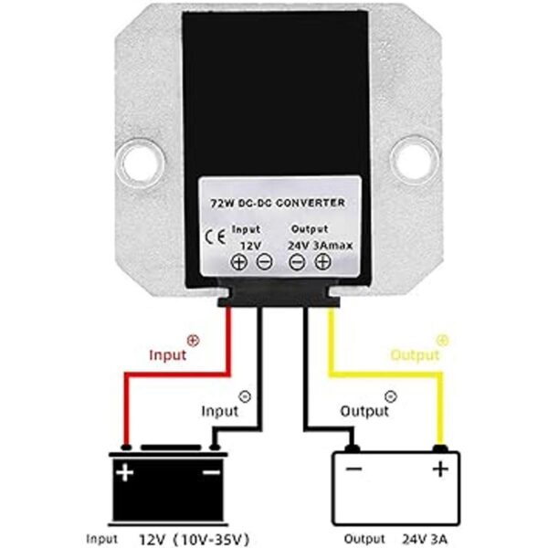 MGGi Convertidor de impulso de voltaje CC paso de 12 V_4