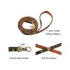 Juego de 3 bandanas para perros y correas a cuadros