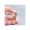 XinTX Paquete de 5 figuras de escultura de corgi pintadas_3
