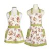 Delantal de algodón Neoviva Garden para mamá y para mí_1